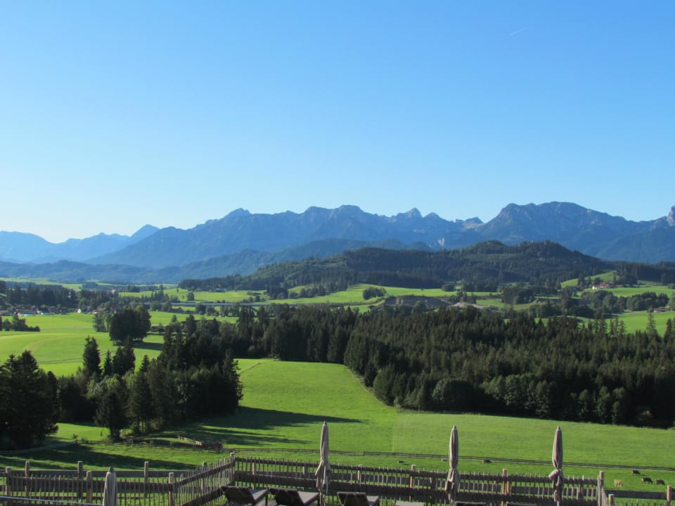 Ausblick PANORAMA Allgäu-Spa-Resort