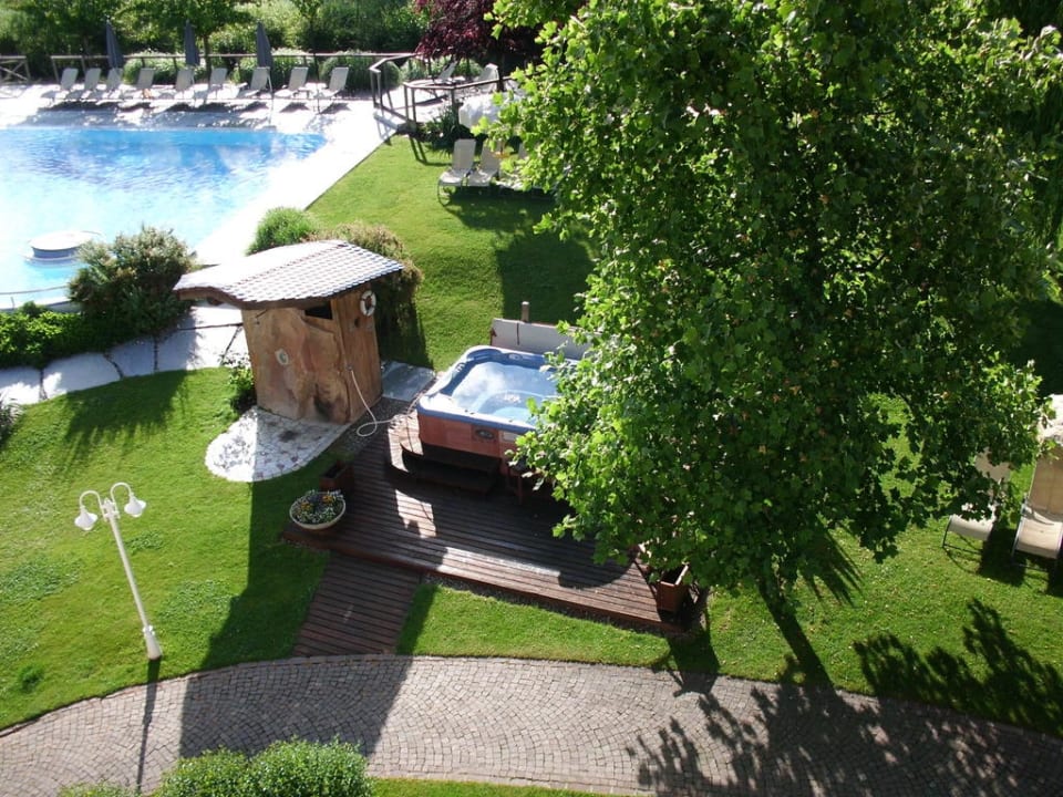 Poolanlage/Whirlpool Gartenhotel Moser