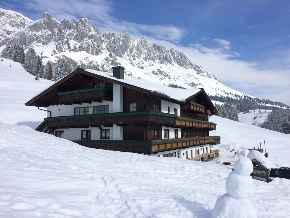 Außenansicht Alpengasthof Hotel Kopphütte