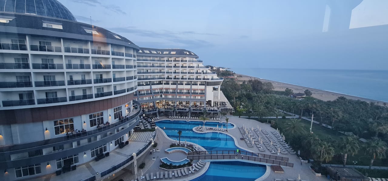 Ausblick Seaden Sea Planet Resort & Spa