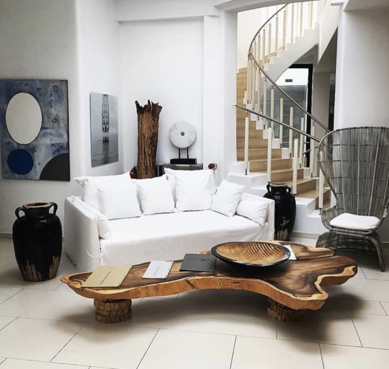 Lobby Myconian Villa Collection