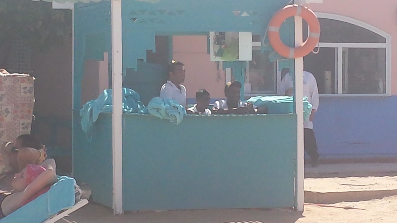 Freundliches Personal Hotel Le Pacha Beach Resort
