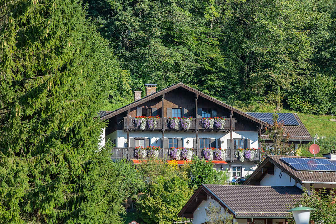 Außenansicht Landhotel Sonnleiten