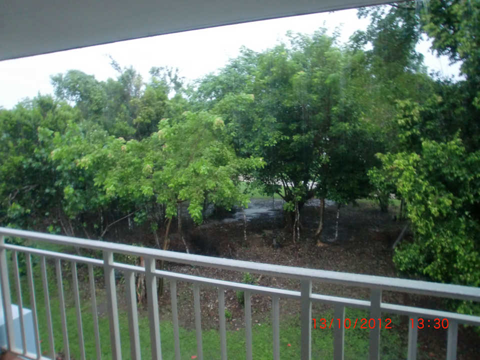 Vor dem Hurricane Hotel Playa Pesquero