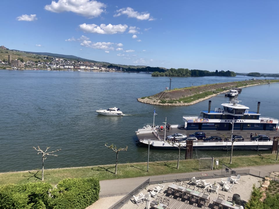 Ausblick PAPA RHEIN - Hotel & Spa