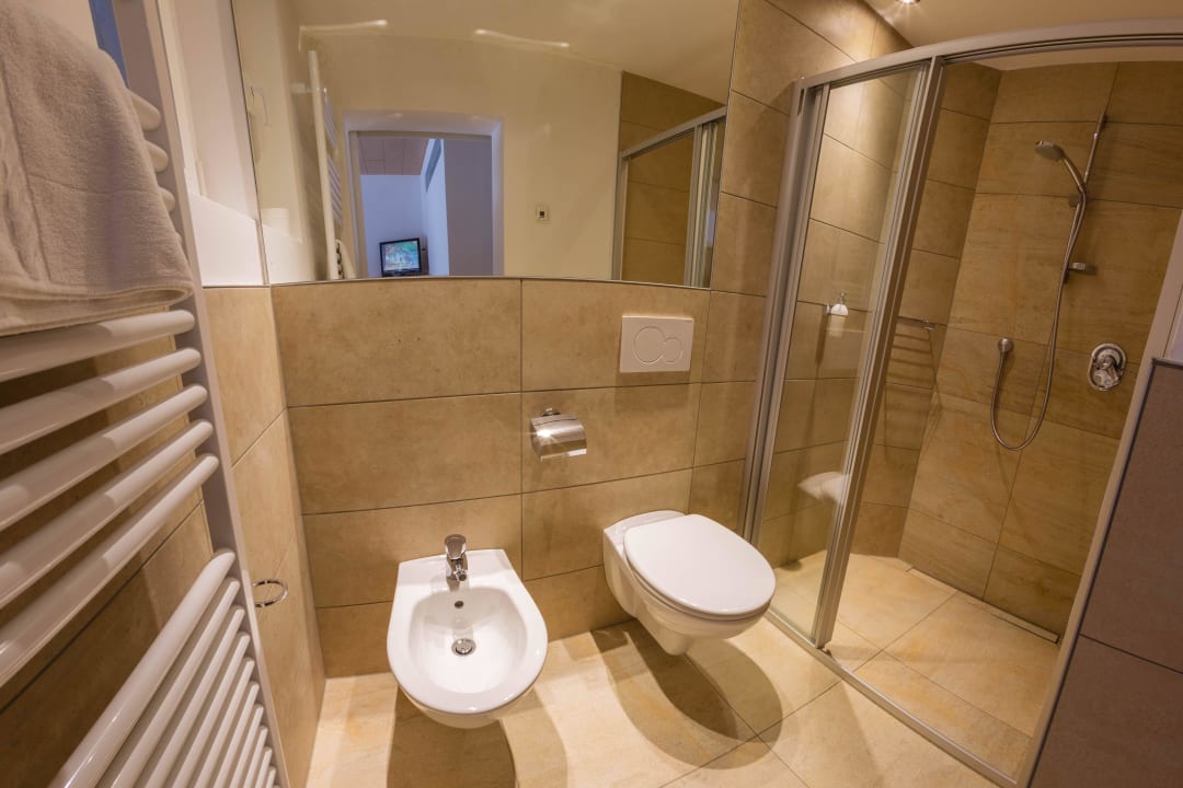 Badezimmer Aparthotel Garni Christophorus