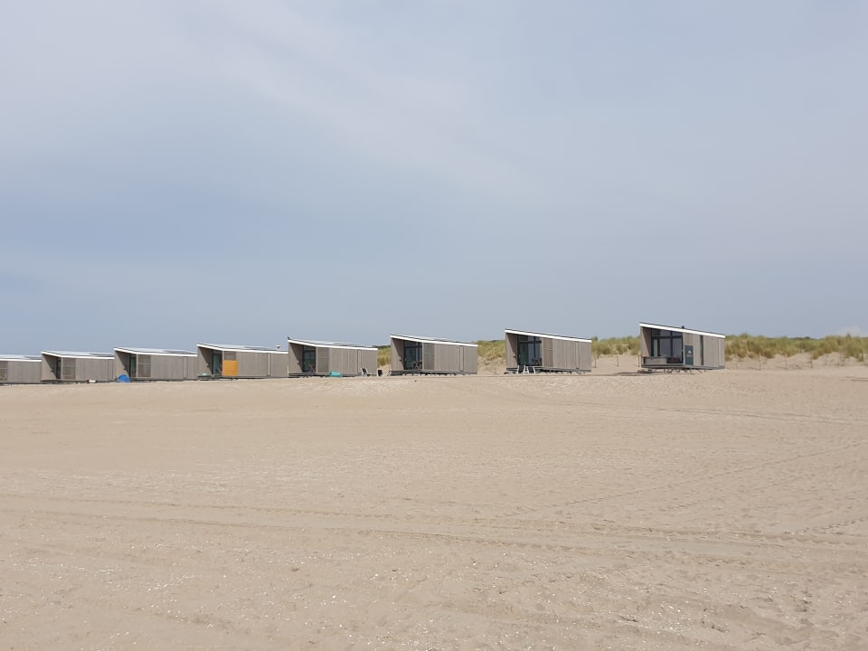 Außenansicht Kijkduin Strandhuisjes