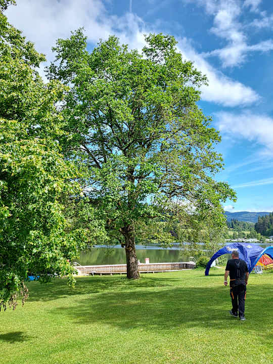 Gartenanlage Feriendorf am Maltschacher See