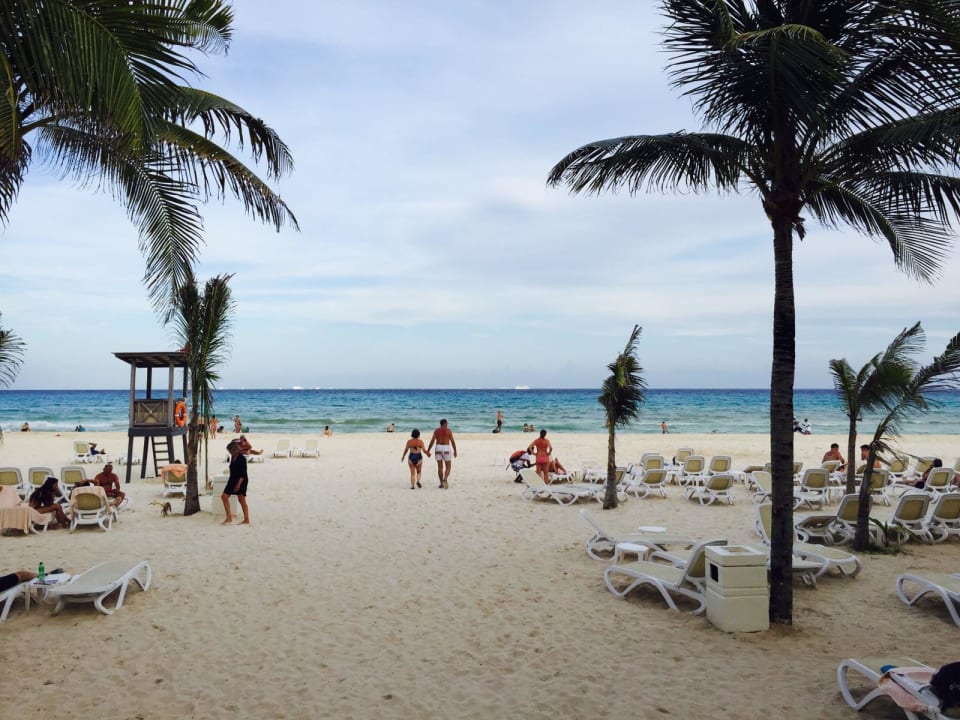 Strandzugang  Hotel Riu Playacar