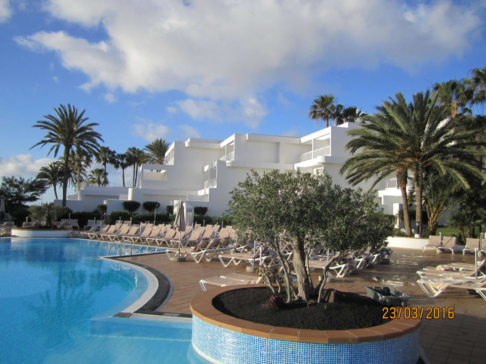 Schöner Ausblick. Hotel Riu Paraiso Lanzarote
