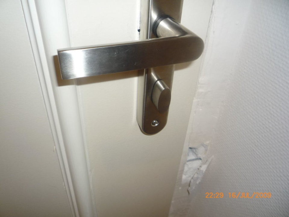 Kaputte Zimmertür ROBINSON KYLLINI BEACH