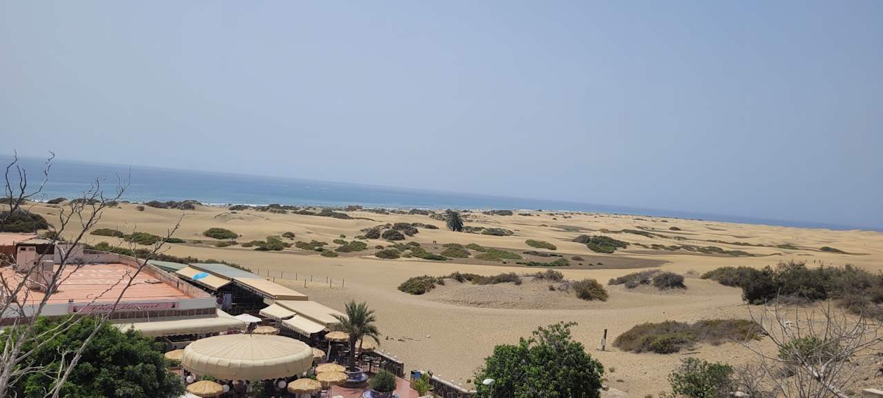 Ausblick Sahara Beach Club