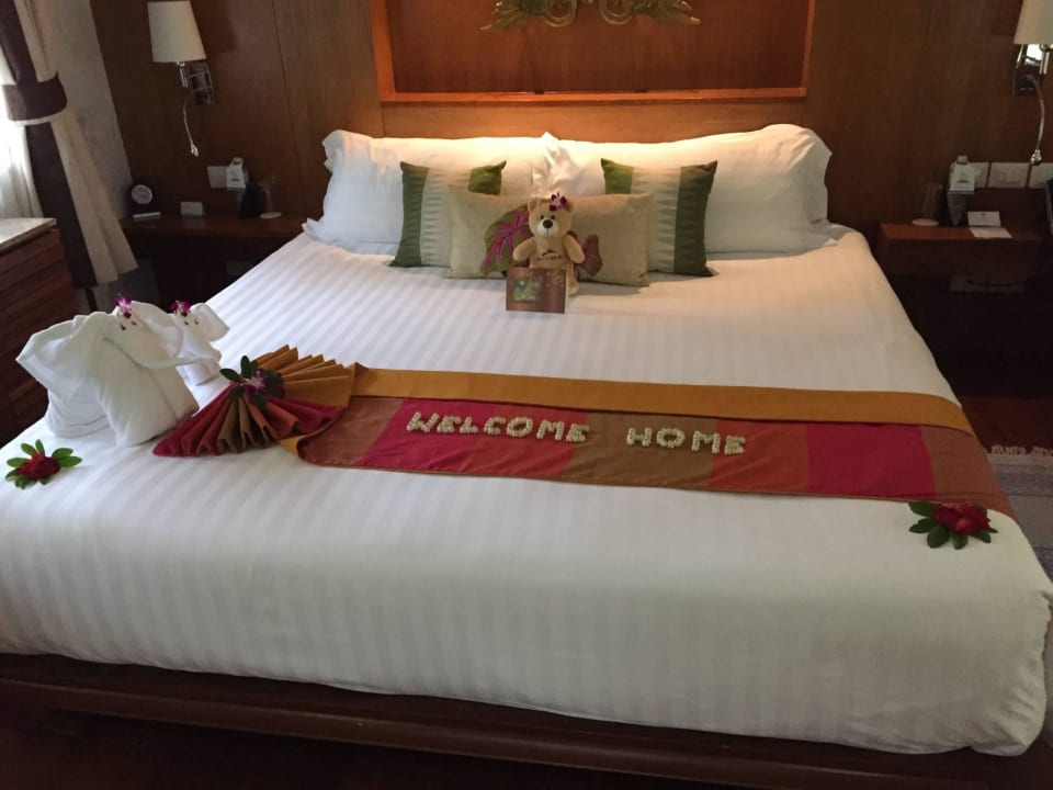 Tolle Begrüßung  Santiburi Koh Samui