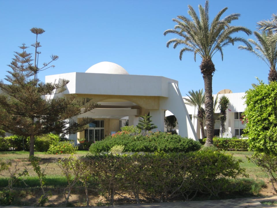 Hotel-Eingang Hotel El Mouradi Djerba Menzel