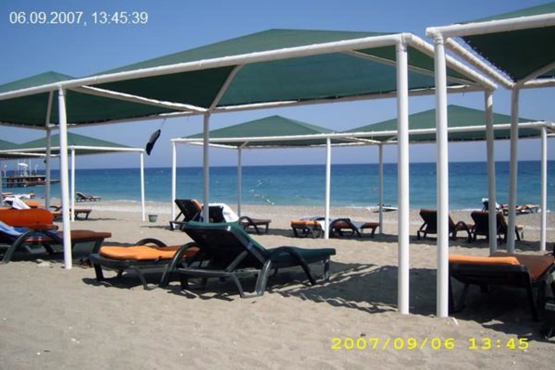 Hoteleigener Strand Dobedan World Palace Kemer