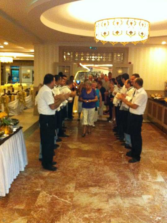 Empfang Galaabend Aydinbey Kings Palace & Spa