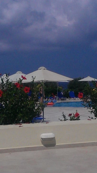 Ausblick vom Speisesaal Grecotel Meli Palace