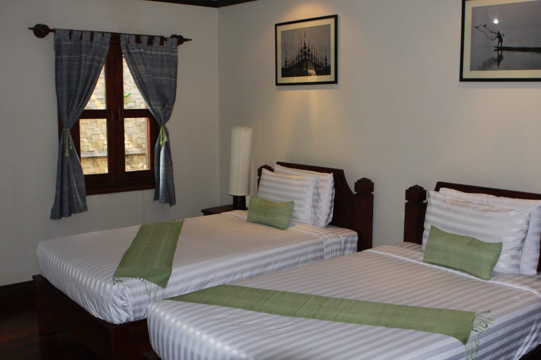 Wohn- Schlafbereich Hotel Luang Prabang Residence