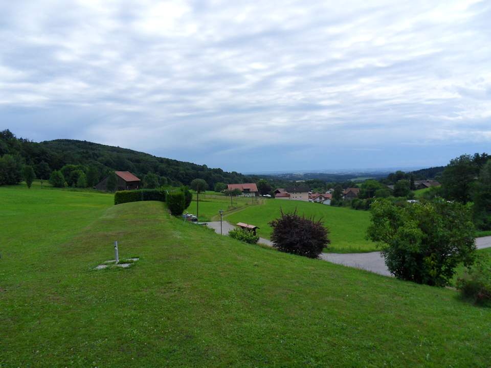 Blick von der Terrasse Gasthaus Berghof