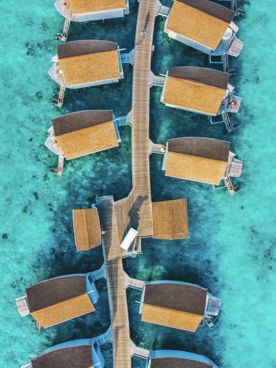 Ausblick Centara Ras Fushi Resort & Spa Maldives