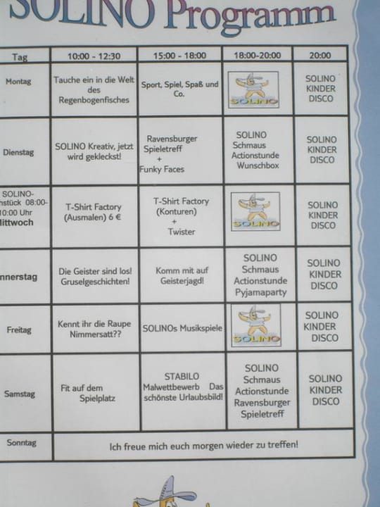 Solinowochenprogramm Hotel Süral Garden