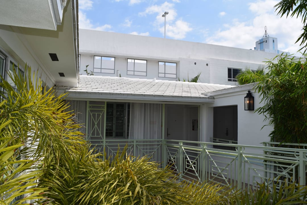 Eingang zum Zimmer im Nebenhaus Circa 39 Hotel Miami