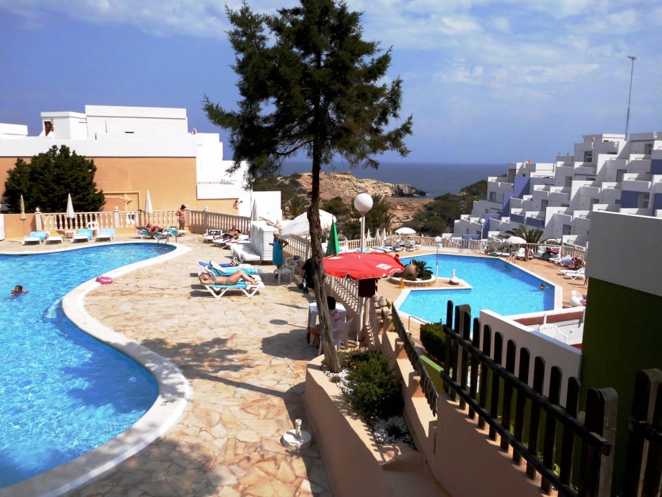 Blick vom oberen Pool Barceló Portinatx - Adults only