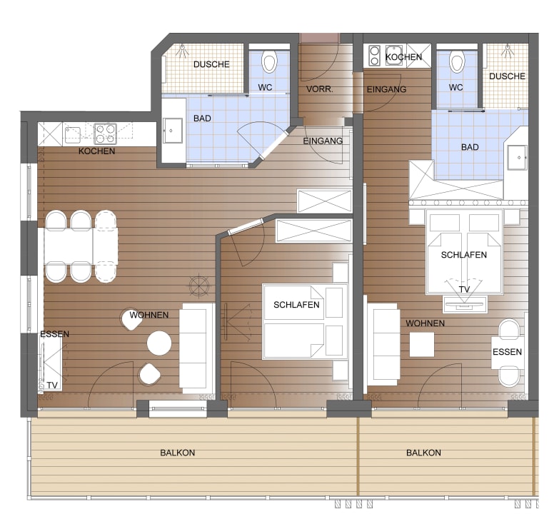 Zimmer Wagner's Aparthotel