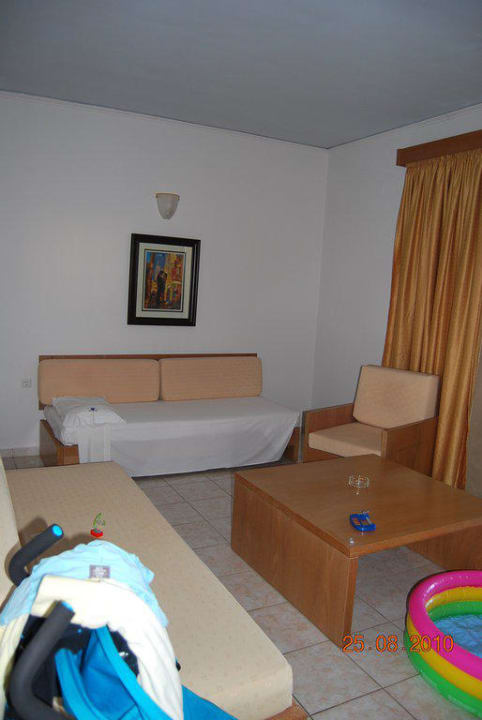 Pokój dzienny Hotel Solimar Aquamarine