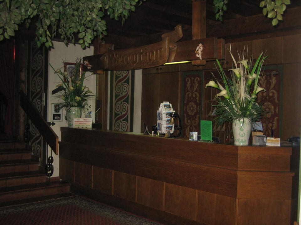 Rezeption Hotel Unterhof