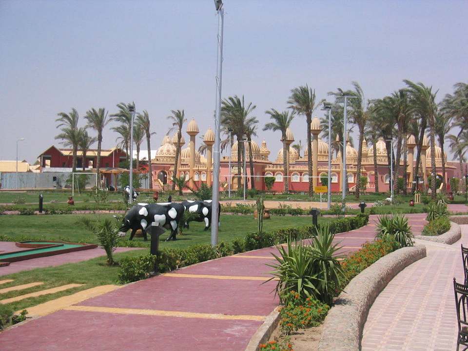 Blick auf das Theater Pickalbatros Alf Leila Wa Leila Resort - Neverland Hurghada