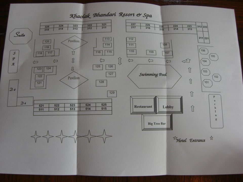 Lageplan Khao Lak Bhandari Resort & Spa