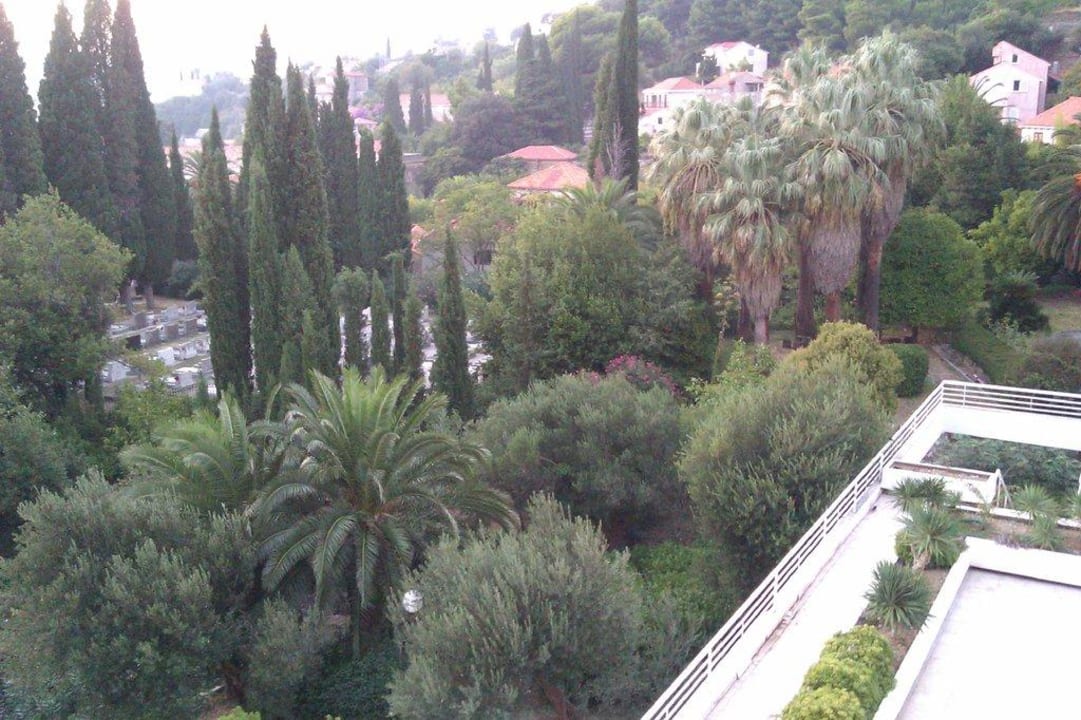 Ausblick von der Hotelbar Maistra Select Astarea Hotel