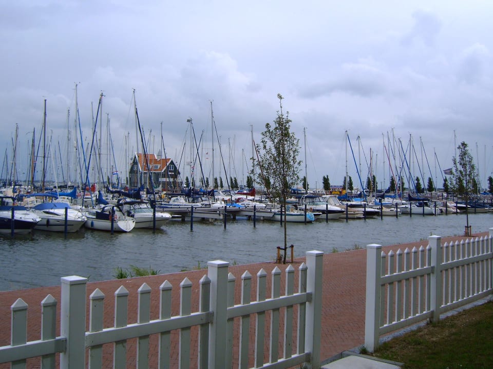 Ausblick Hafen Roompot Marinapark Volendam