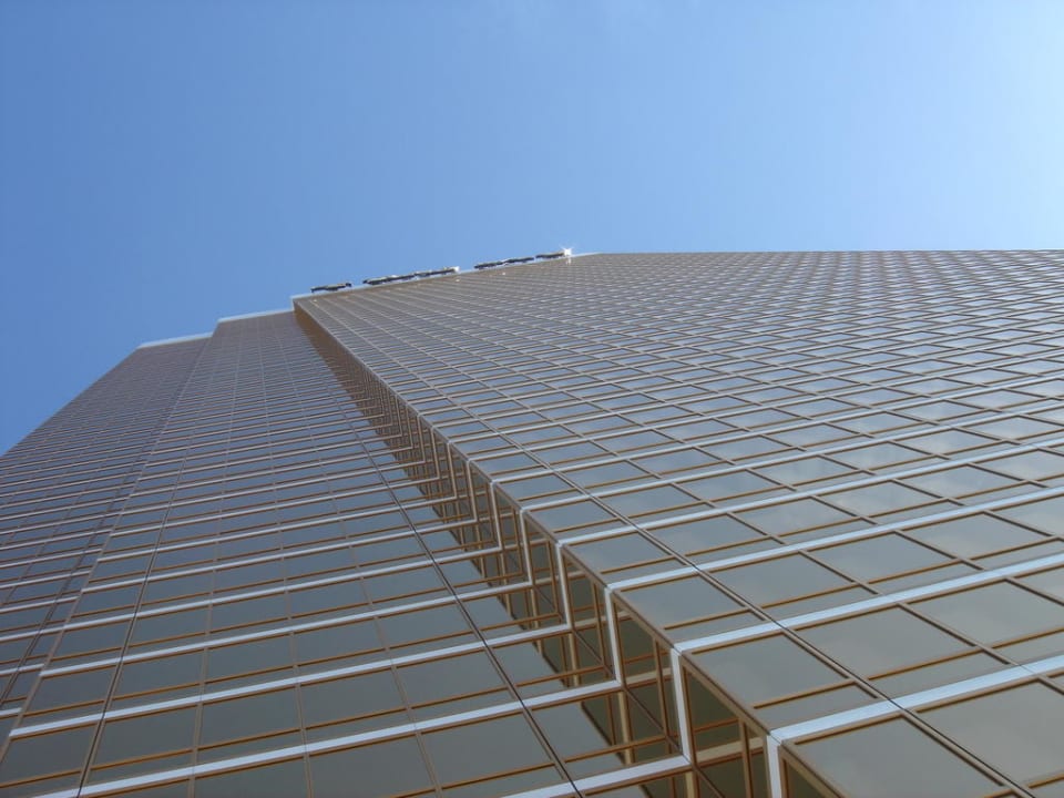 Aussicht von der Hotelliege Trump International Hotel Las Vegas