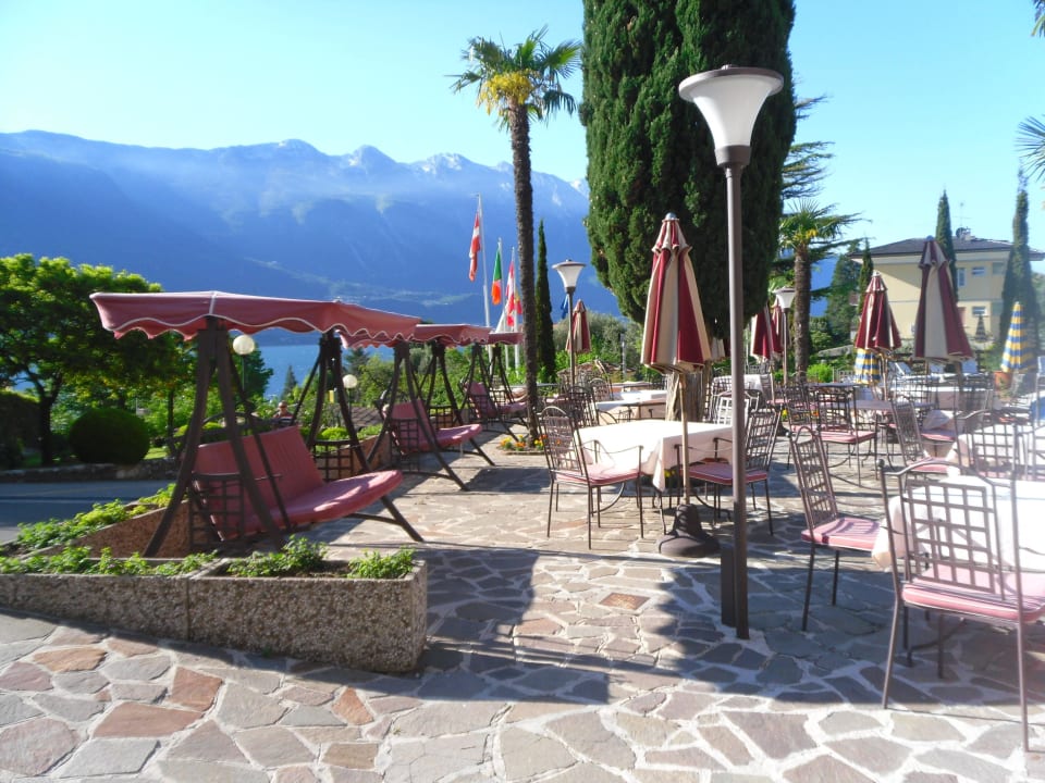 Außenterrasse Hotel Caravel
