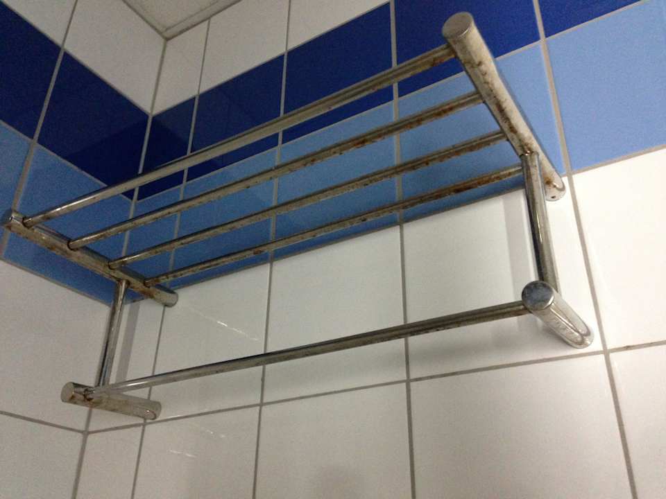 Rostige Duschgelablage Ibis Styles London Walthamstow