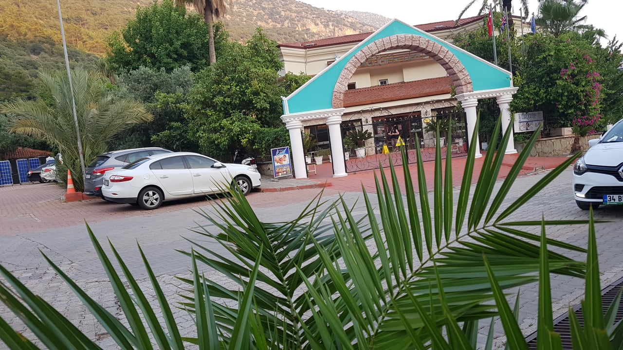 Eingang Ölüdeniz Turquoise Hotel