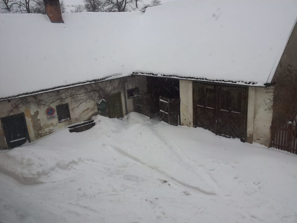 Aussicht auf den Hof Land Pension Kaiserhof