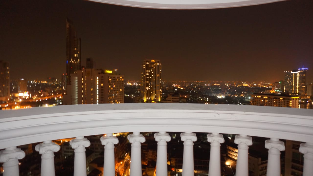 Ausblick aus unserem Zimmer Hotel Lebua At State Tower