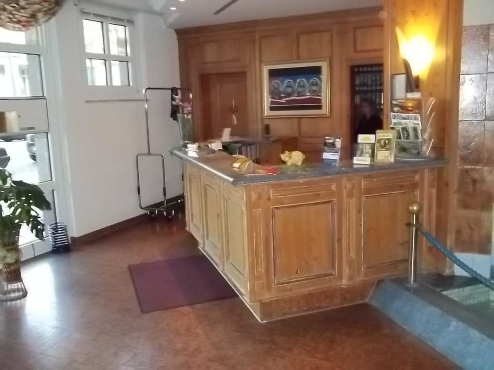 Rezeption Amedia Hotel Leipzig