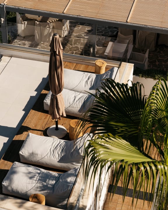 Ausblick Petradi Beach Lounge Hotel