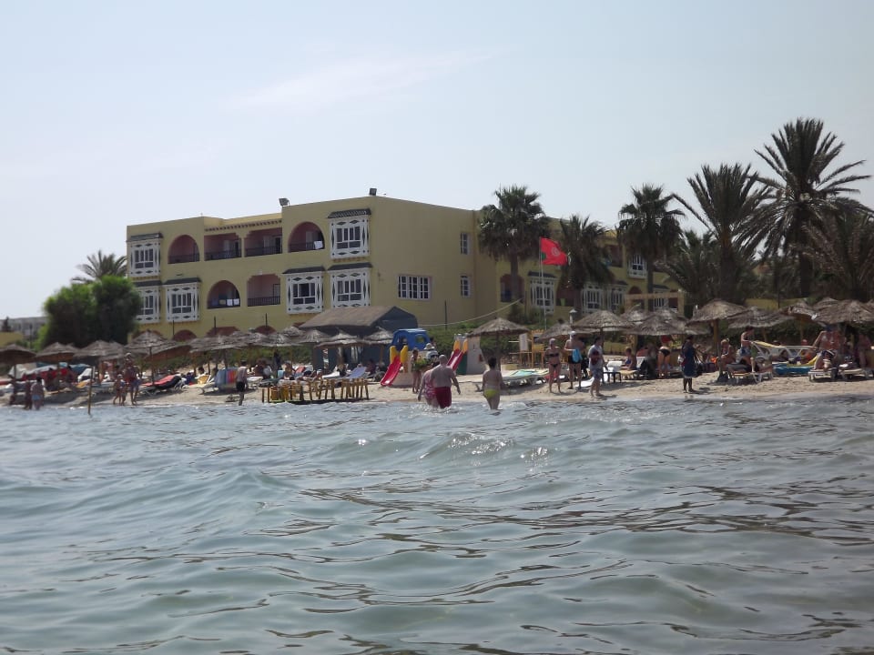Blick Richtung Hotel Houda Golf & Beach Club