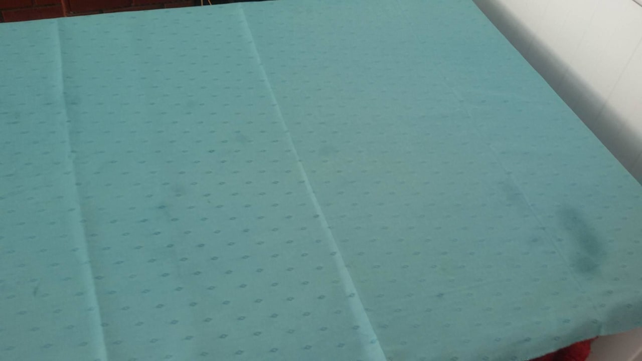 Tischdecke beim "Snackbüffet"am Pool Hotel Aslan City Kleopatra