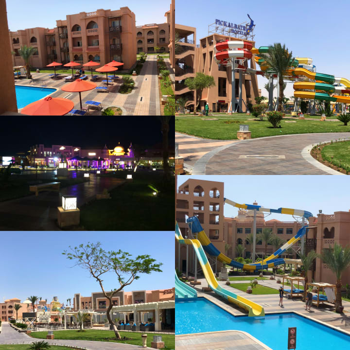 Außenansicht Pickalbatros Aqua Park Resort - Hurghada