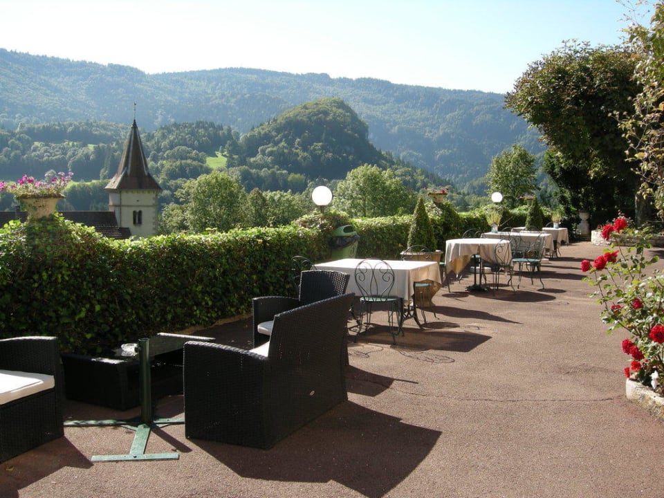 Bar aussen Hotel Taillard