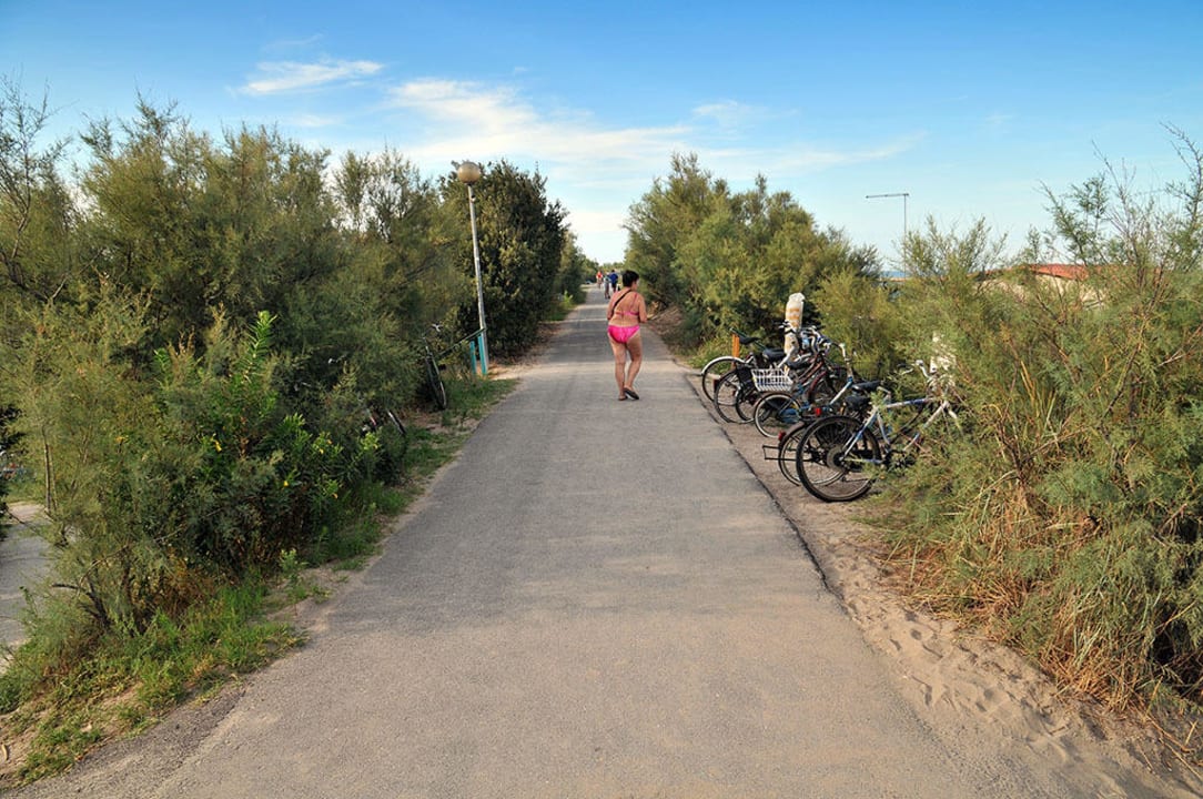 Blick in die Anlage Rosapineta Camping Village