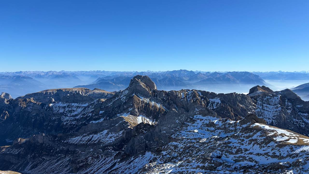 Ausblick Säntis - das Hotel