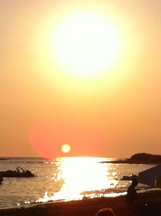 Sonnenuntergang Hotel Gardenia Beach