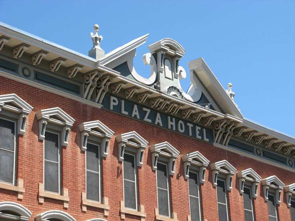 Das historische Plaza Hotel in Las Vegas, NM Historic Plaza Hotel